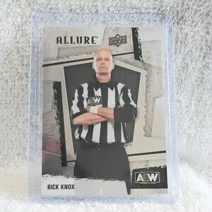 5/$20 Mint 2023 UD Allure Official Rick Knox AEW Card 96!!
